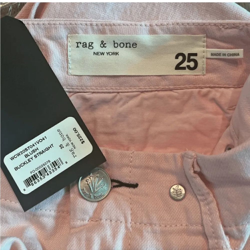 NWT Rag & Bone Blush Buckley Straight Leg Chinos - Picture 12 of 13